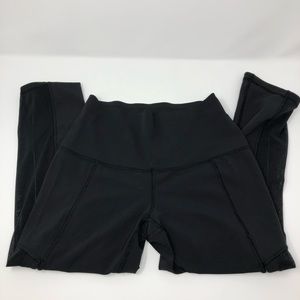 Black lulu lemon mesh tights! $50 or best offer!